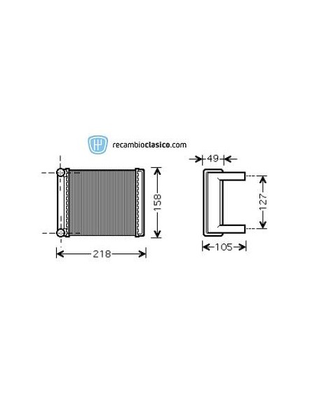 Comprar radiador de calefacción MERCEDES Sprinter (todos