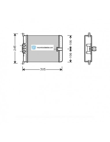Comprar radiador de calefacción MERCEDES (W140/C140) S 280 /