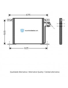 Comprar Condensador aire acondicionado MERCEDES Vito