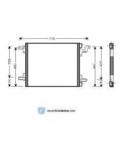 Comprar Condensador aire acondicionado MERCEDES W163 ML online