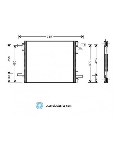 Comprar Condensador aire acondicionado MERCEDES W163 ML online