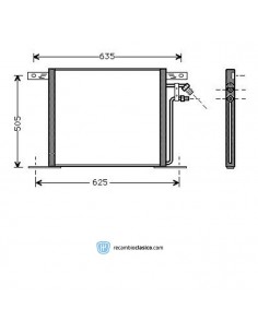 Comprar Condensador aire acondicionado MERCEDES Vito