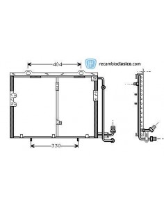 Comprar Condensador aire acondicionado MERCEDES (W202) C 93-01
