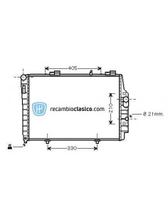 Comprar Radiador refrigeración MERCEDES CLK 200/230 00- online