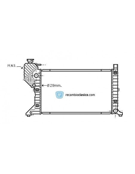 Comprar Radiador refrigeración MERCEDES Sprinter CDI 00-06