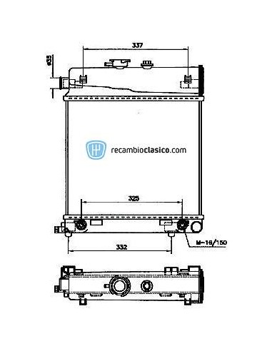 Comprar Radiador refrigeración MERCEDES W202 180 / 200 / 230 //