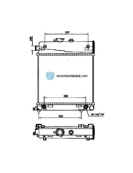 Comprar Radiador refrigeración MERCEDES W202 180 / 200 / 230 //
