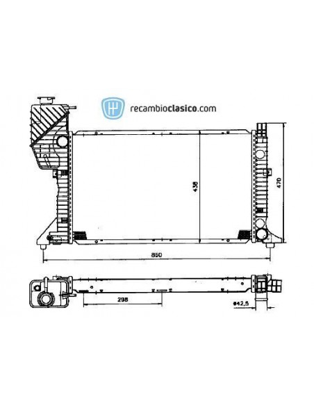 Comprar Radiador refrigeración MERCEDES Sprinter