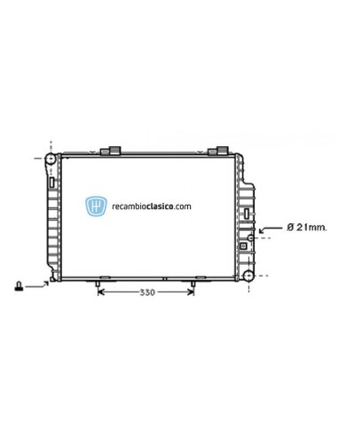 Comprar Radiador refrigeración MERCEDES C