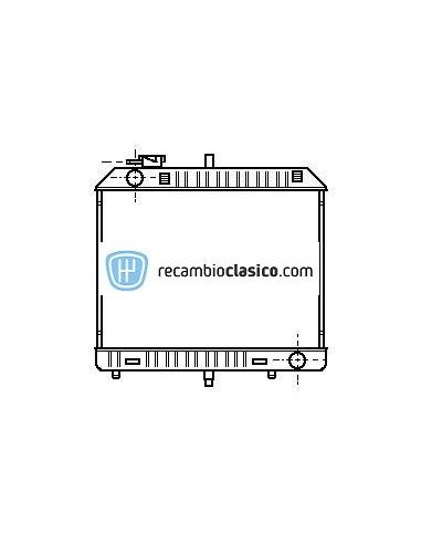 Comprar Radiador refrigeración MERCEDES MB 100 online
