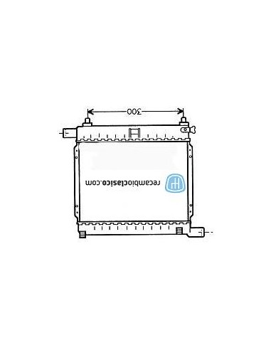 Comprar Radiador refrigeración MERCEDES W201 190E 82- online