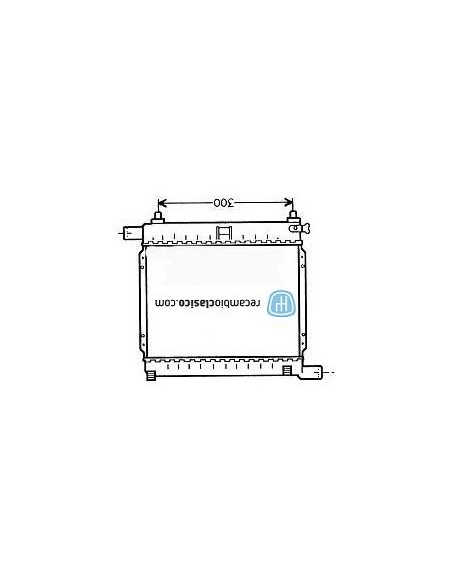 Comprar Radiador refrigeración MERCEDES W201 190E 82- online