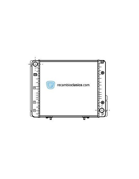 Comprar Radiador refrigeración MERCEDES W124 200E A.C. online