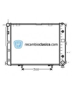 Comprar Radiador refrigeración MERCEDES W124 200 D / 200 TD/