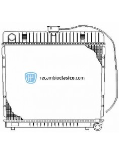 Comprar Radiador refrigeración MERCEDES W123 online