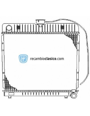 Comprar Radiador refrigeración MERCEDES W123 online