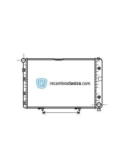 Comprar Radiador refrigeración MERCEDES W124 300D Turbo/ E 300
