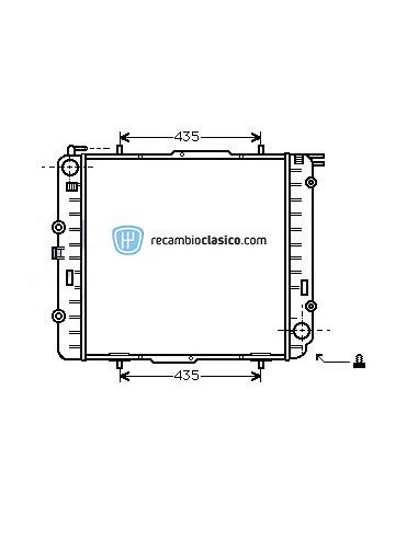 Comprar Radiador refrigeración MERCEDES GW463