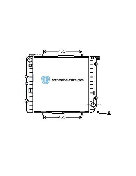 Comprar Radiador refrigeración MERCEDES GW463