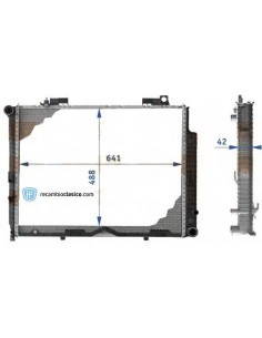 Comprar Radiador refrigeración MERCEDES W210 250 TD/MODELO T