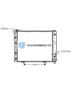 Comprar Radiador refrigeración MERCEDES W124 200D/TD ( AUT. +
