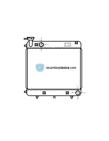 Comprar Radiador refrigeración MERCEDES 207D / 208D / 210D /