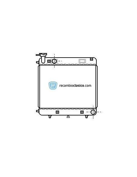 Comprar Radiador refrigeración MERCEDES 207D / 208D / 210D /