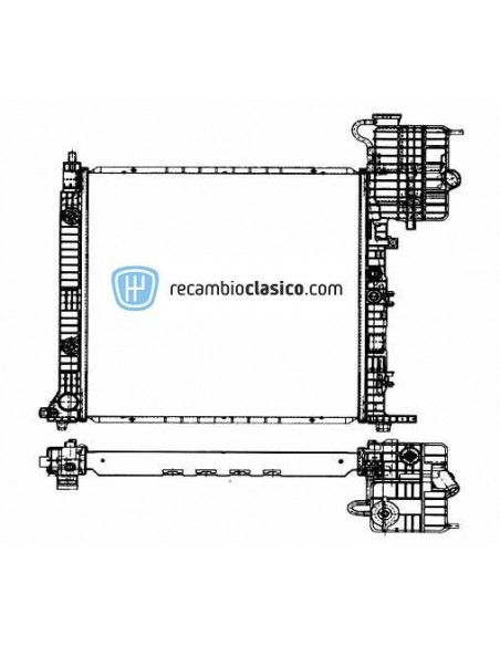 Comprar Radiador refrigeración MERCEDES Vito 110TD 95- online