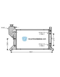 Comprar Radiador refrigeración MERCEDES Sprinter CDi A.C.