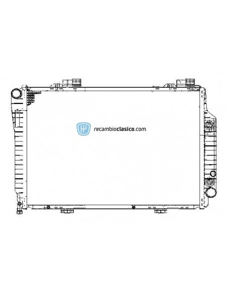 Comprar Radiador refrigeración MERCEDES W202 220 CDI AUT. online
