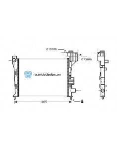 Comprar Radiador refrigeración MERCEDES A (W168) A140/A160