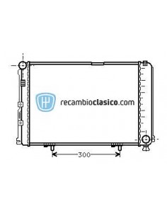 Comprar Radiador refrigeración MERCEDES W124 200D/TD 83- online