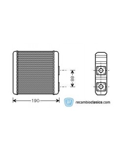 Comprar radiador de calefacción NISSAN Almera 95-00 / Micra