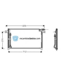 Comprar Condensador aire acondicionado NISSAN Patrol II/2