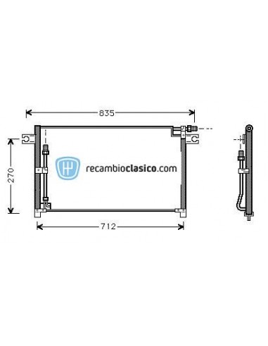 Comprar Condensador aire acondicionado NISSAN Patrol II/2