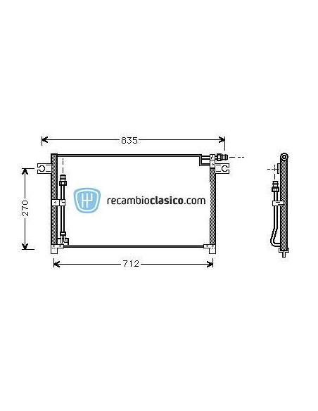 Comprar Condensador aire acondicionado NISSAN Patrol II/2