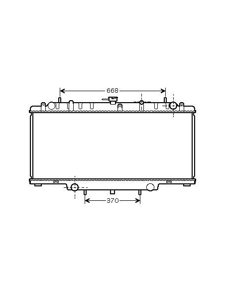 Comprar Radiador refrigeración NISSAN Patrol GR V Wagon (Y61)