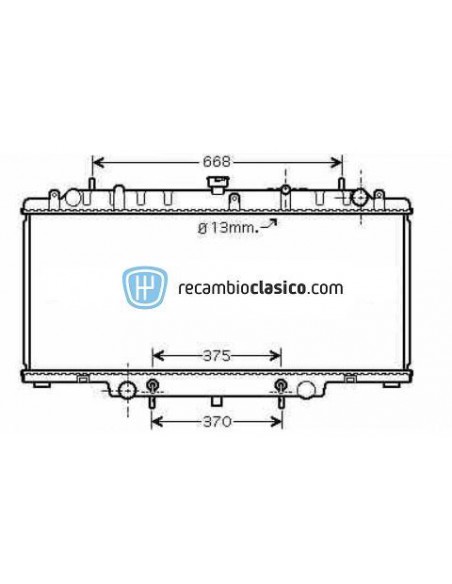 Comprar Radiador refrigeración NISSAN Patrol GR V Wagon (Y61)