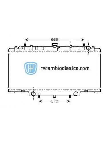 Comprar Radiador refrigeración NISSAN Patrol GR 2.8 TDiC 97-00
