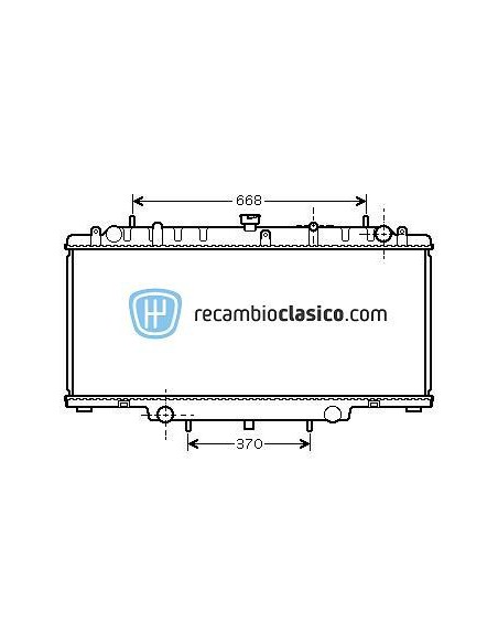 Comprar Radiador refrigeración NISSAN Patrol GR 2.8 TDiC 97-00