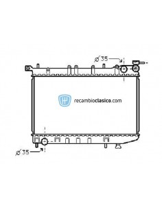 Comprar Radiador refrigeración NISSAN Almera N15 1.4 i / 1.6 i