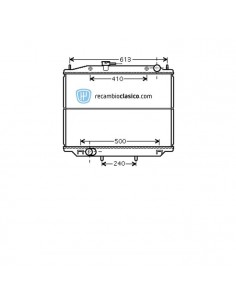 Comprar Radiador refrigeración NISSAN (R20) Terrano II 3.0 Di