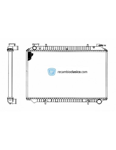Comprar Radiador refrigeración NISSAN Vanette 96- online