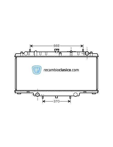 Comprar Radiador refrigeración NISSAN Patrol GR 2.8 TDiC / 3.0