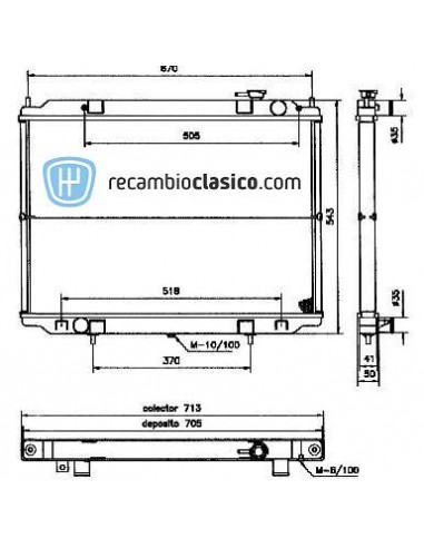 Comprar Radiador refrigeración NISSAN Navara 2.5TD 98- // D22