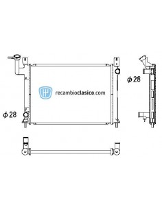 Comprar Radiador refrigeración NISSAN Sunny N13 1.3/1.6 88-