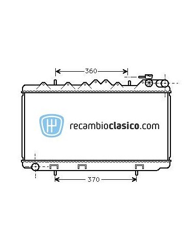 Comprar Radiador refrigeración NISSAN Sunny 2.0Diesel /Almera