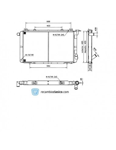 Comprar Radiador refrigeración NISSAN Patrol III/2 (W260, K260)