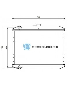 Comprar Radiador refrigeración NISSAN Vanette 2.3/LD-20 II