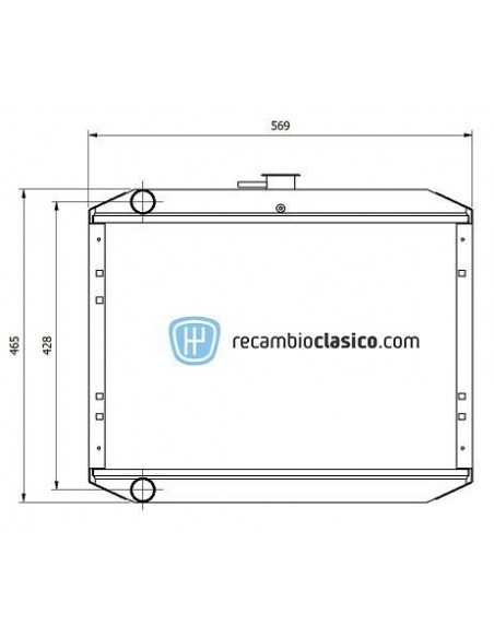 Comprar Radiador refrigeración NISSAN Vanette 2.3/LD-20 II